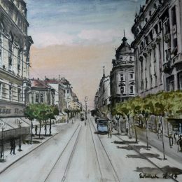 Beograd - ulica Kralja Milana, 1932. godine